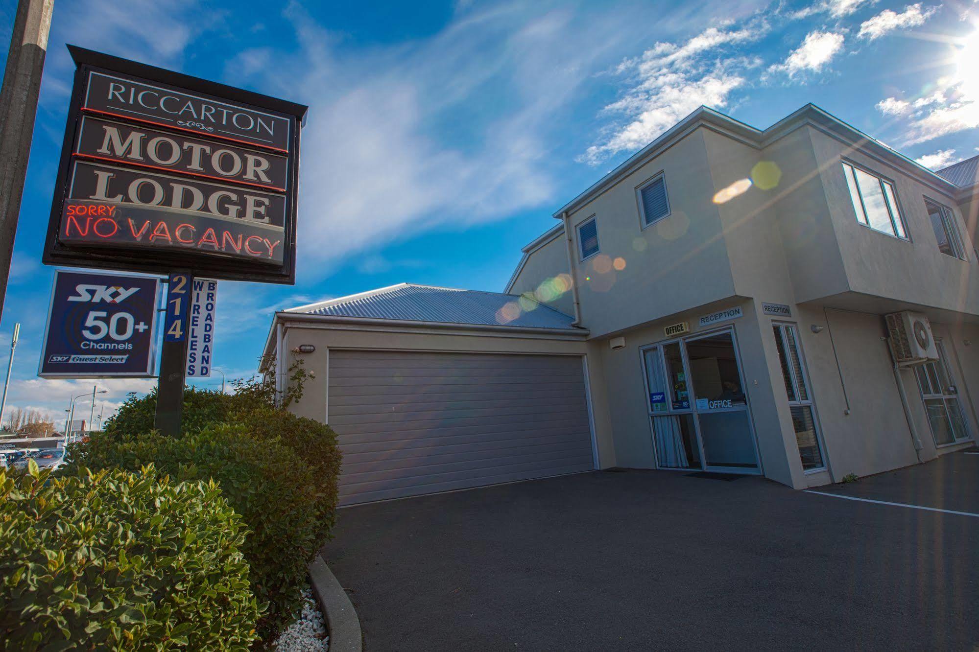 Riccarton Motor Lodge Christchurch Exteriör bild