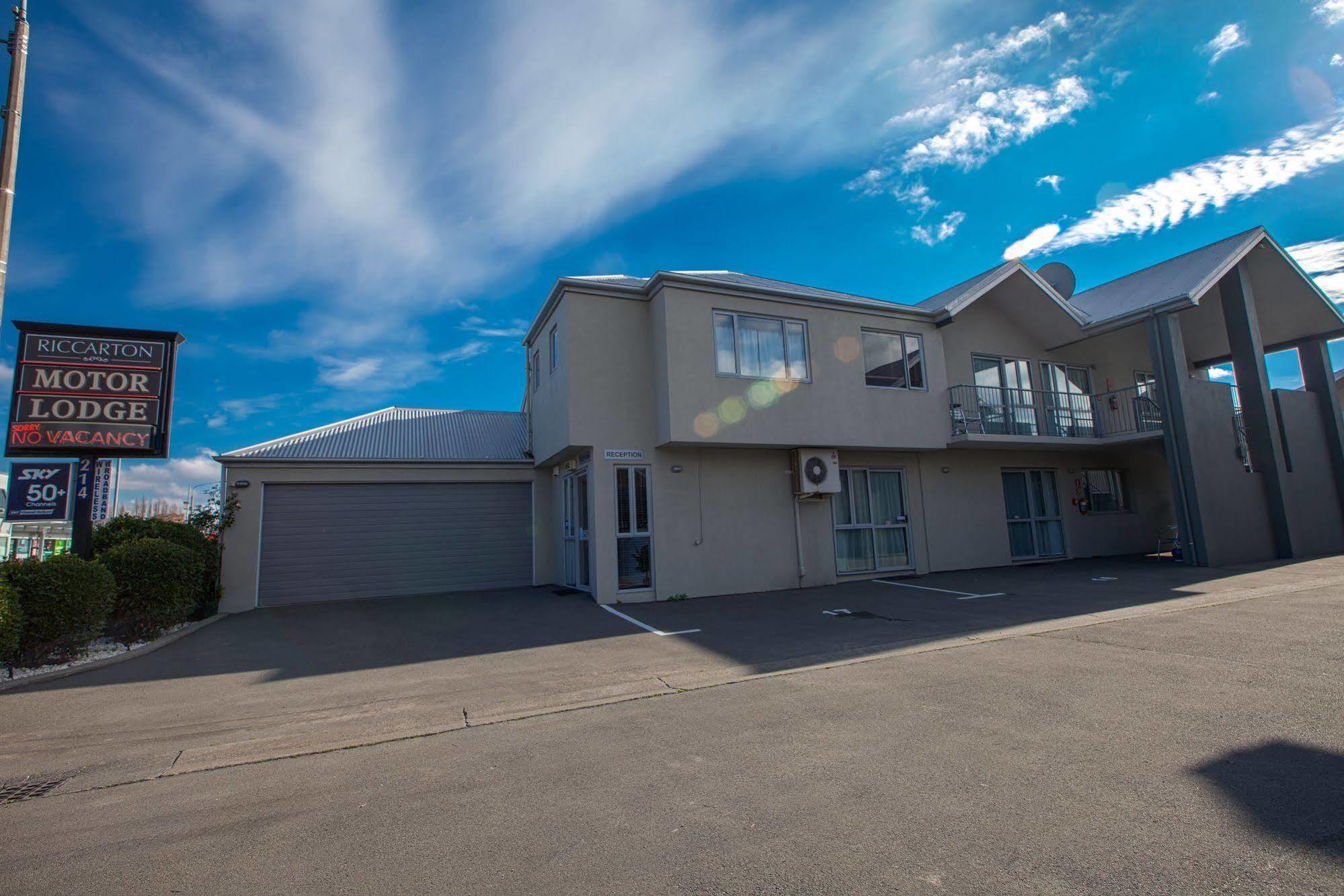Riccarton Motor Lodge Christchurch Exteriör bild